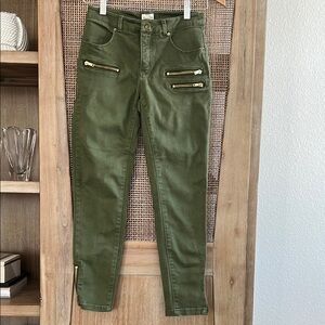📫BUY 2 for $20📫 H&M Olive Green Women's Organic Cotton Skinny Jeans